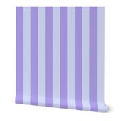 2” Vertical Stripe, Lavender and Lilac