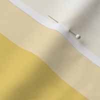 2” Vertical Stripes, Banana and Butter Yellow