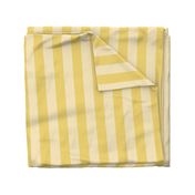 2” Vertical Stripes, Banana and Butter Yellow