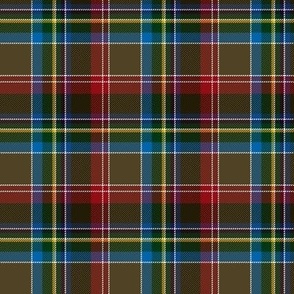 Culloden tartan worn by Prince Charles, 3"