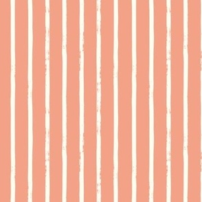 Let's Paint Stripes in Apricot
