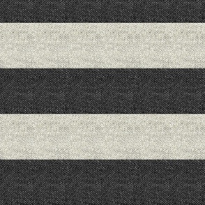 Prison stripe charcoal gray 24 x 24"