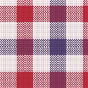 4th of July plaid medium