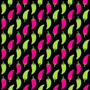 Spicy Peppers (Neon Black)