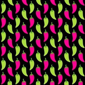 Spicy Peppers (Neon Black)