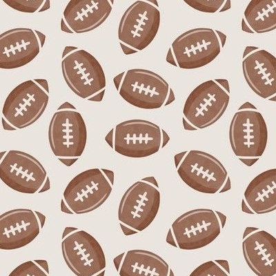 Cute Football Fabric, Wallpaper and Home Decor