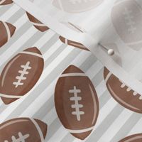 Football - Gray Stripes