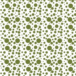 Tiger Fever - Green Polka Dots 
