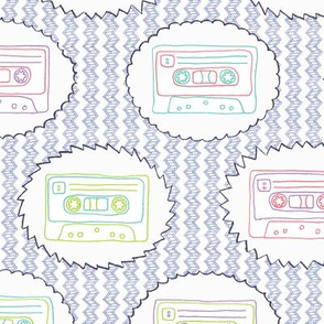 Tape Song: 80s Embroidery Mix