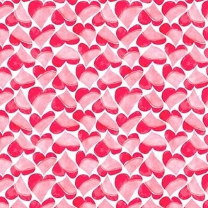 Valentine's day Red Pink Hearts