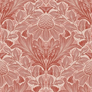 Butterfly Damask | Rouge