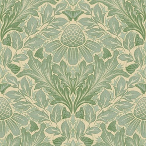 Butterfly Damask | Willow