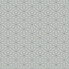 Dotted stars on gray | small