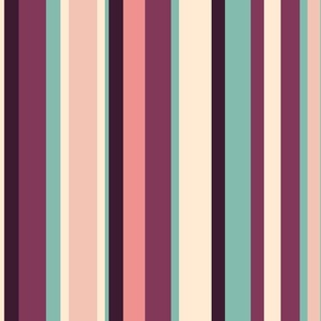 woodland whimsy stripes 