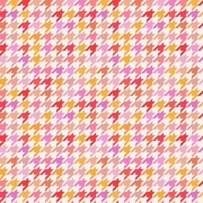 Colorful Houndstooth Texture - Summer Vacation / Medium