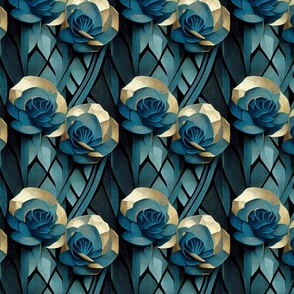 Blue Rose Deco