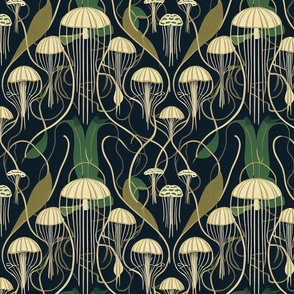 Art Deco Octopus