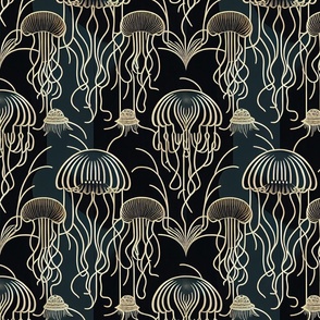 Art Deco Octopus