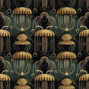 Art Deco Octopus