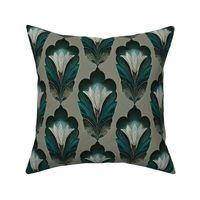 Teal elegance in Deco Design