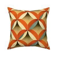 Deco Patterns in Orange