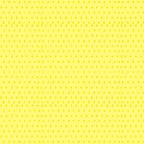 Lemon yellow dots on yellow