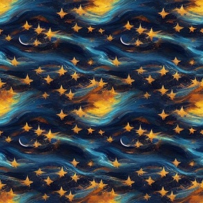 Starry Night Abstract 2 