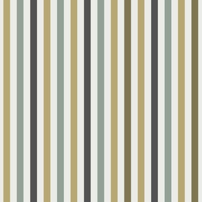 Stripes - Medium Scale - Green and Blue