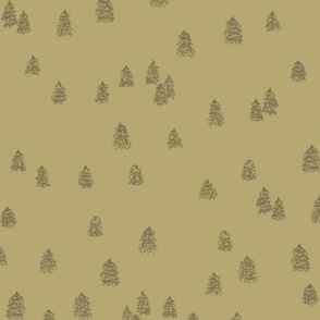 Pine Trees - Medium Scale - Green