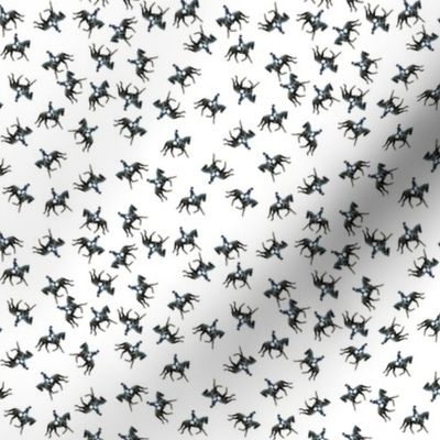 Scattered Dressage White