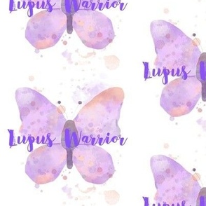 Lupus Warrior purple butterfly