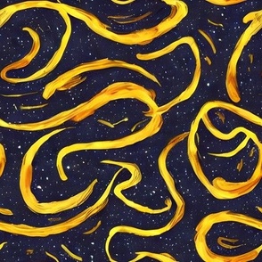 Golden Swirls