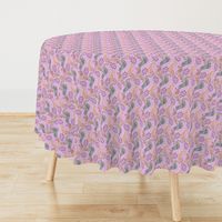 Dachshund zigzag - lavender