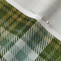 Moss-Scape- Olive Green Plaid- Regular Scale