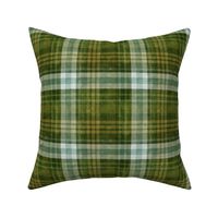 Moss-Scape- Olive Green Plaid- Regular Scale