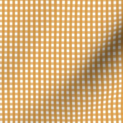 Mermaid Gingham - yellow