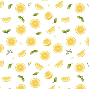 Lemons//White - Large