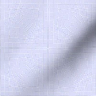 subtle geometric tile - pastel peri 