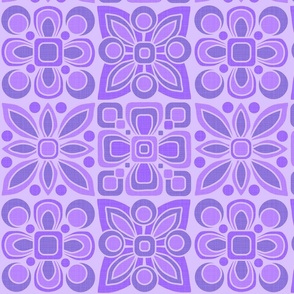 264 Square Patterns purple
