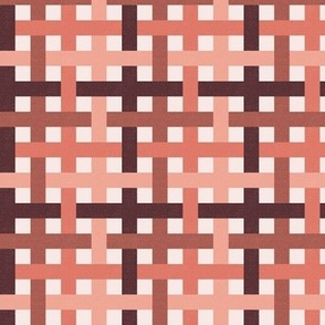 Textured Pink Plaid for Spring Garden collection