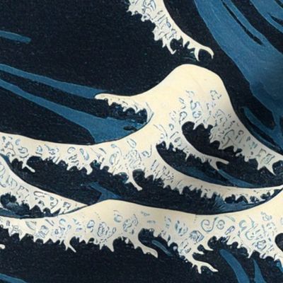 Inspired by the Great Wave of Hokusai