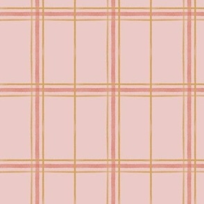 Sketchy Plaid pink 