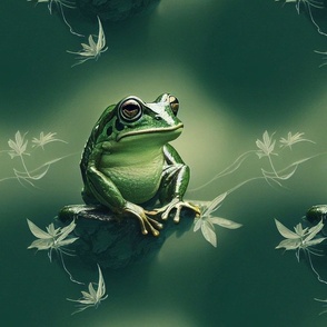 Frog in Meditation