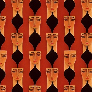 Faces of Modigliani