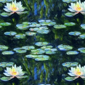 Monet is Green with Waterlilies