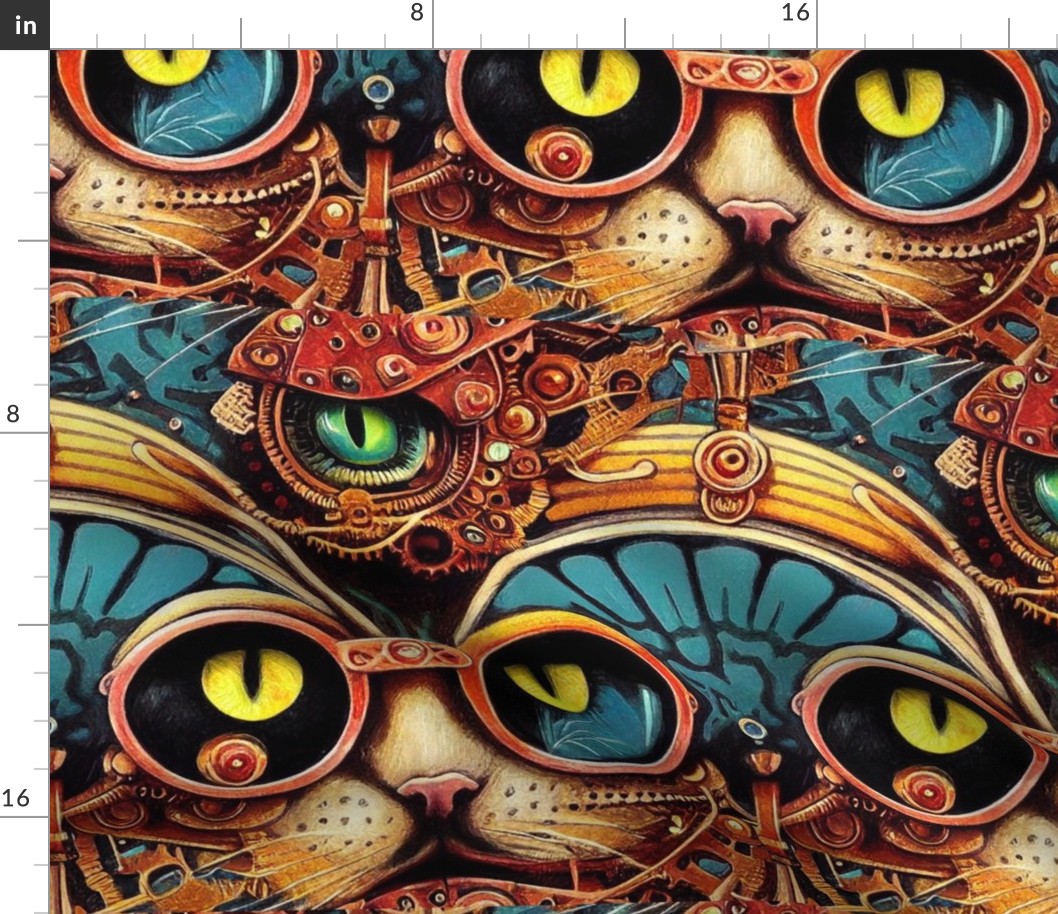 All the Steampunk Eyes of Cat