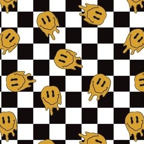 Melting Smiley Face Checkers
