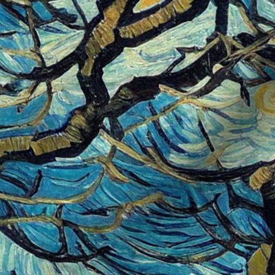 Van Gogh Starry Tree Branches