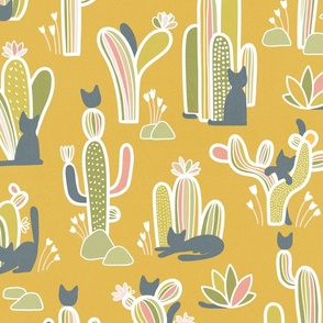 Medium - Cats and Cactus Adventures 3. Mustard