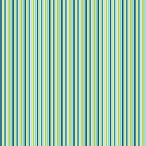 peacock and lime stripes - playful cat coordinate - stripe wallpaper and fabric